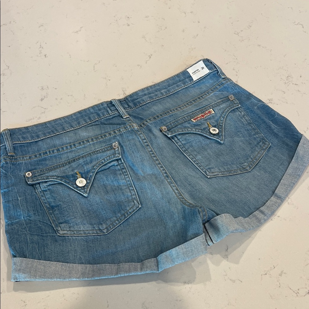 Hudson Jeans Classic Blue Jean Shorts